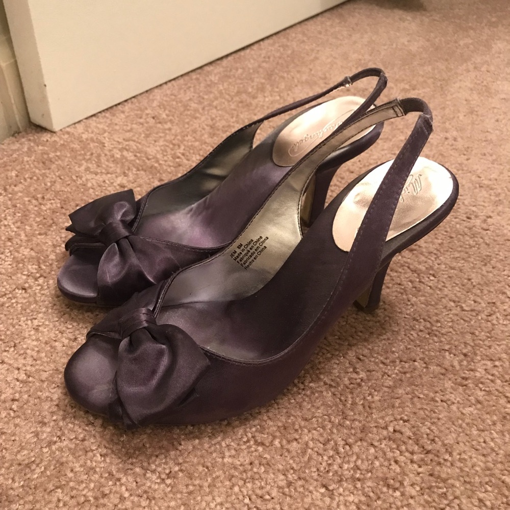 Purple Heels by David’s Bridal